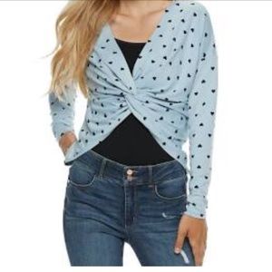 💙NWT Candie’s Reversible Sweater